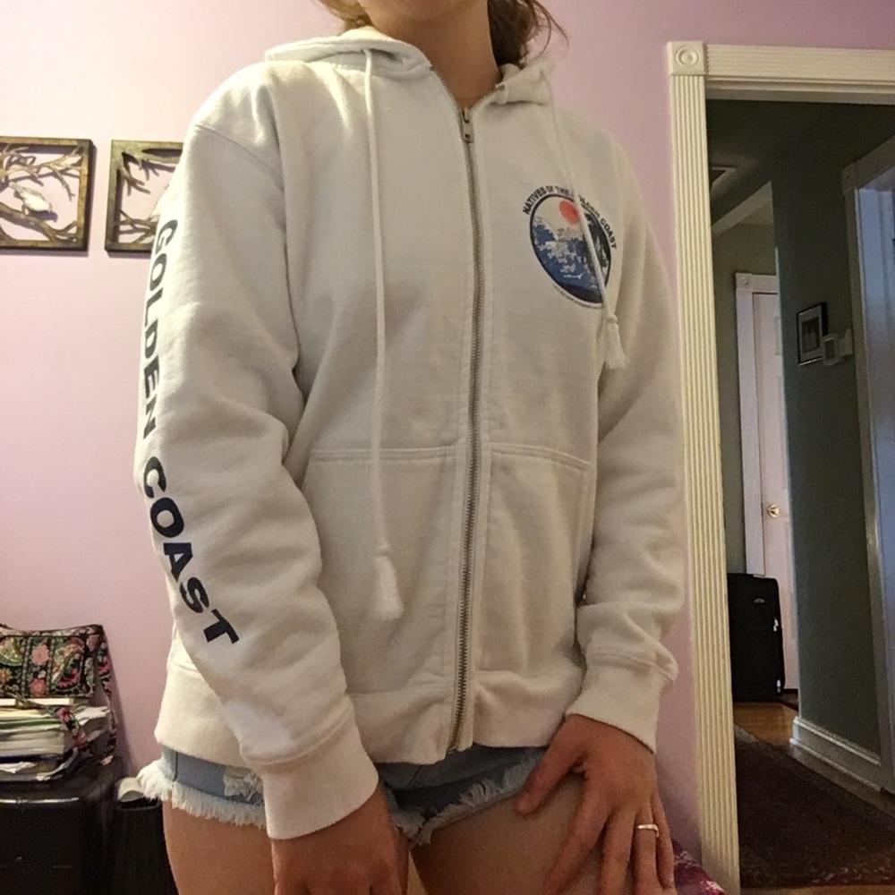 Brandy Melville John Galt Golden Coast hoodie